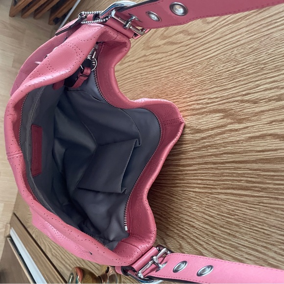 Coach Crossbody Purse Pink with Adjustable Strap - Picture 5 of 9